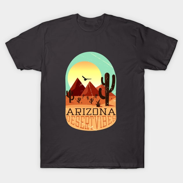 ARIZONA Desert Vibes T-Shirt by TigrArt